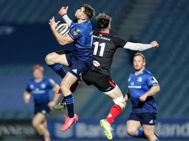 Leinster end Ulster’s unbeaten run with bonus-point victory at the RDS