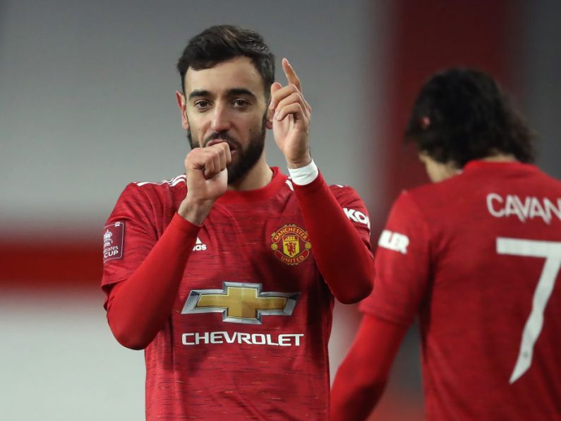 Bruno Fernandes goal takes Manchester United through at Liverpool’s expense