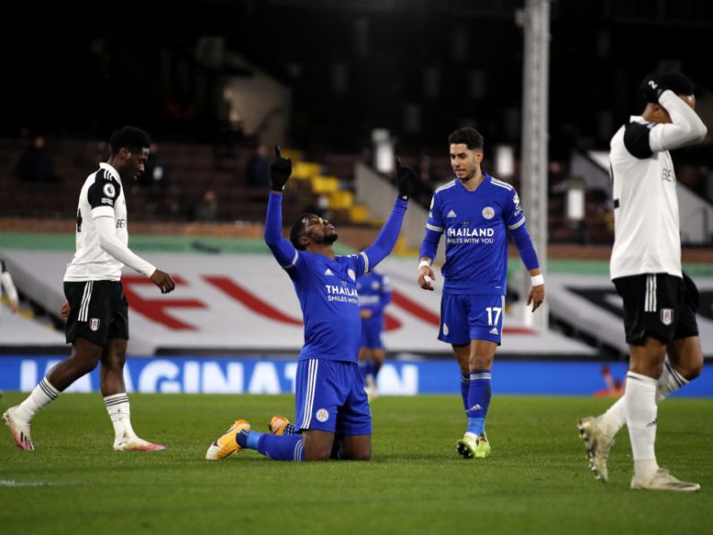 Leicester return to winning ways with victory over Fulham