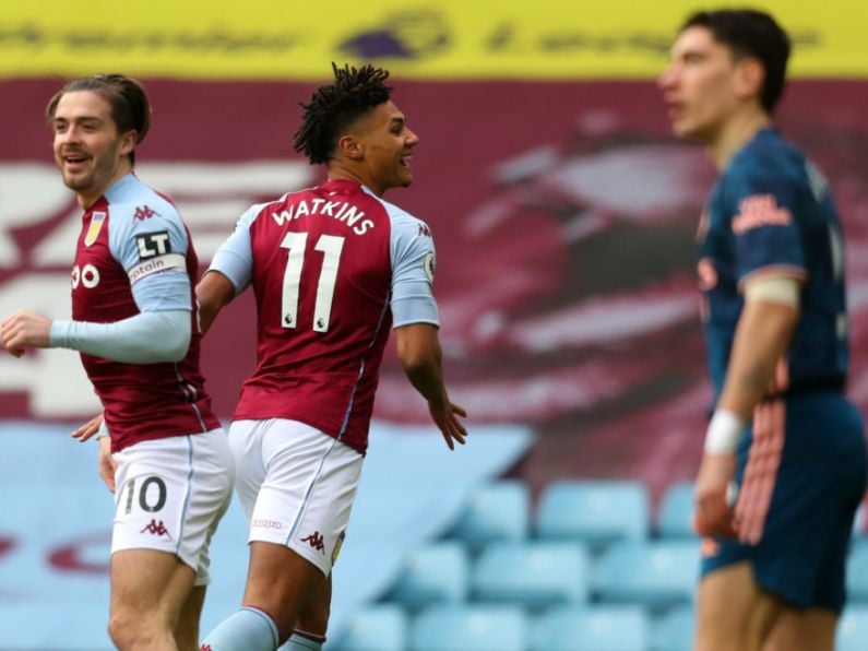 Ollie Watkins’ early strike sees Aston Villa beat Arsenal