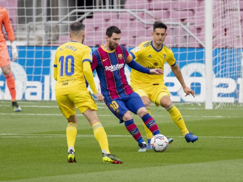 Cadiz hold Barcelona on Lionel Messi’s record-breaking 506th LaLiga appearance