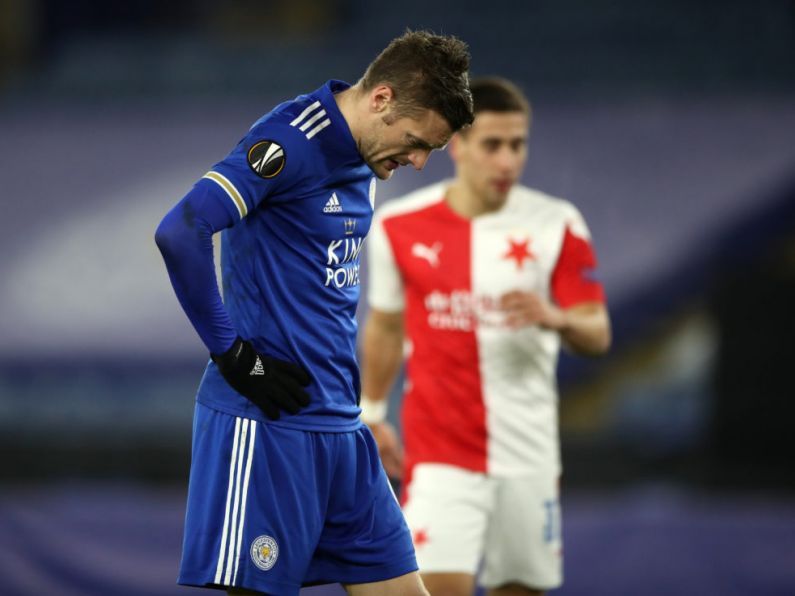 Leicester crash out of Europa League after defeat to Slavia Prague