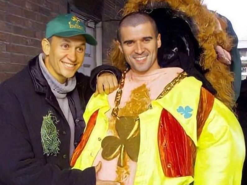 Roy Keane shares St Patrick's Day throwback with Gary Lineker