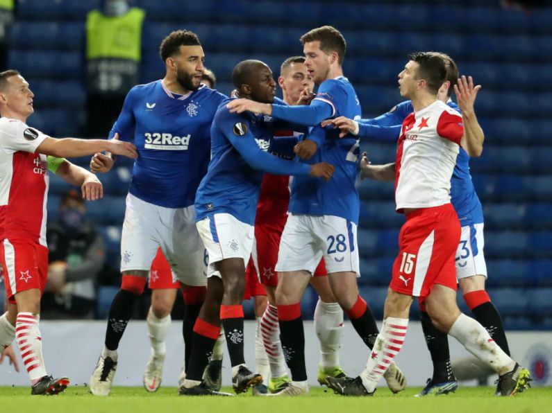 Slavia Prague want police to investigate allegations of assault in Rangers clash