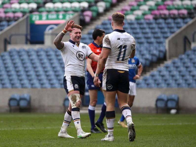 Six Nations: Scotland run in eight tries as they sweep aside Italy