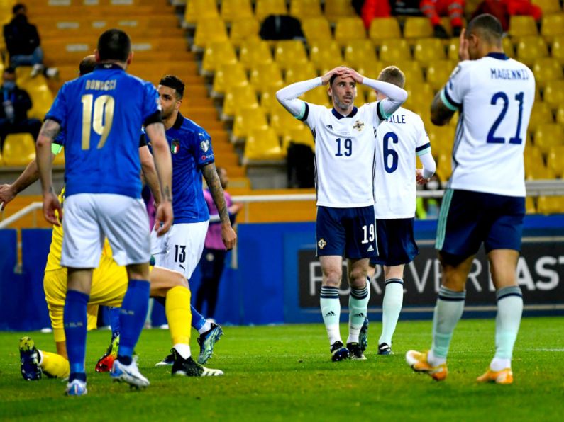 Northern Ireland beaten by Italy in opening World Cup qualifier