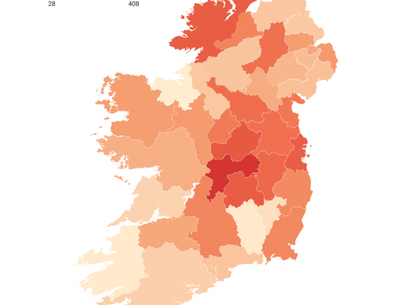 Coronavirus in Ireland: Latest county-by-county data