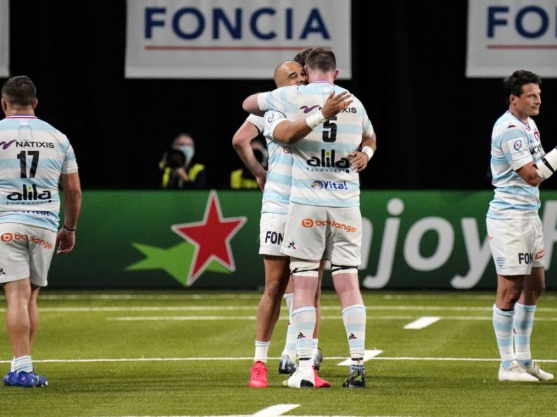 Racing 92 cruise to seven-try win over Edinburgh to book last-eight spot