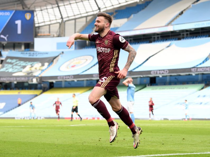 Stuart Dallas hits last-minute winner as 10-man Leeds shock Manchester City