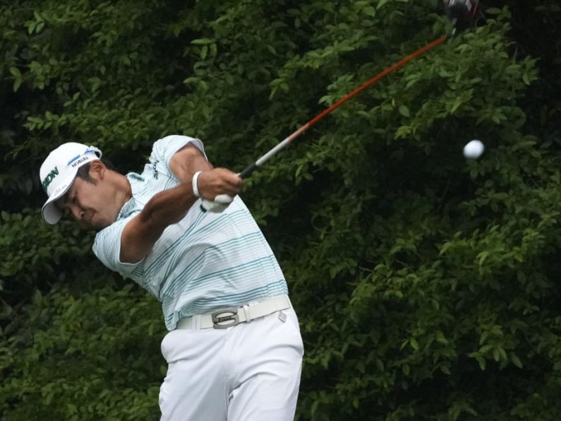 Masters day three: Hideki Matsuyama out in front after weather-affected Saturday