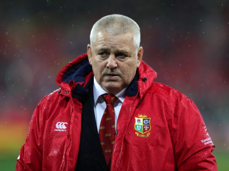 Gatland names all-new line-up of assistants for Lions' tour