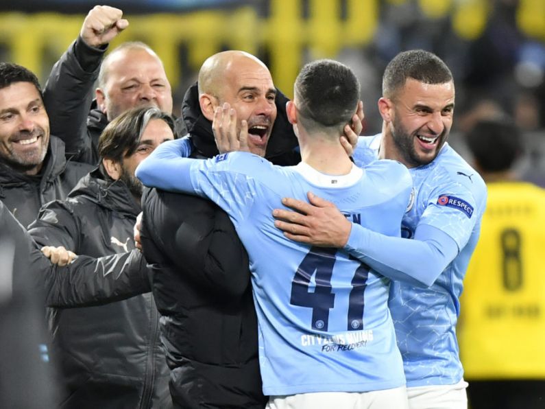 Man City reach Champions League semi-finals with win in Dortmund