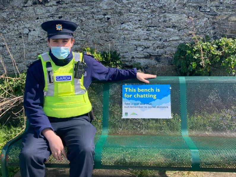 Garda ‘chatting benches’ introduced in Wicklow and Arklow