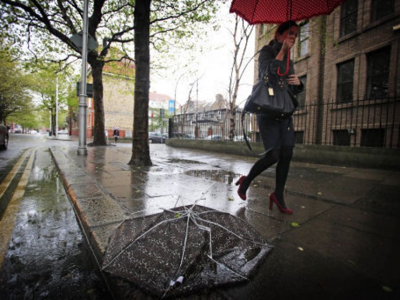 Heavy rain forecast for Bank Holiday Monday