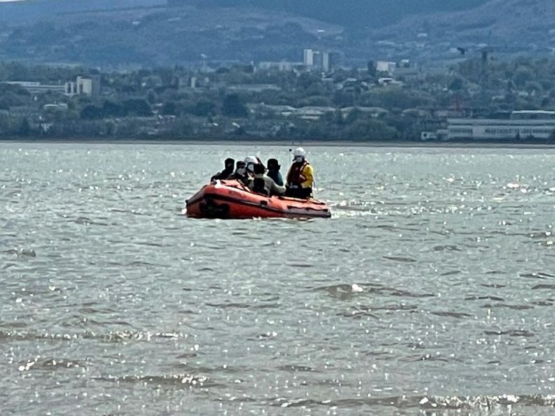 Six men rescued at Sandymount Strand