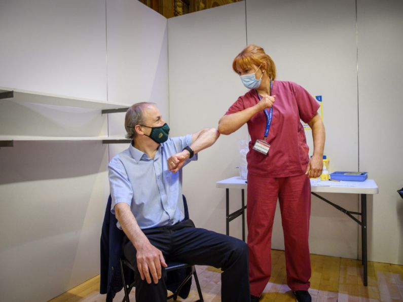 Taoiseach receives his first Covid vaccine in Cork