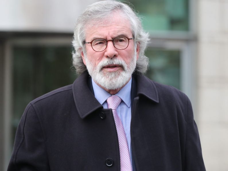 Gardaí receive complaint over Adams' comment on sheltering IRA suspect