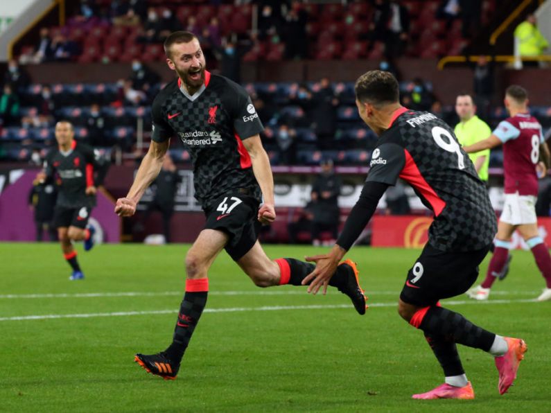 Liverpool win at Burnley to put Champions League destiny in their own hands