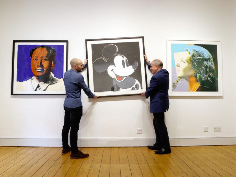 Exhibition showcasing pop art’s Andy Warhol and Keith Haring opens in Dublin