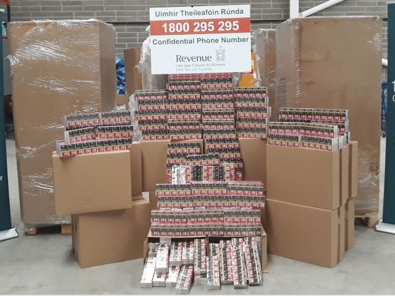 Revenue seize 1.5 million cigarettes in Dublin