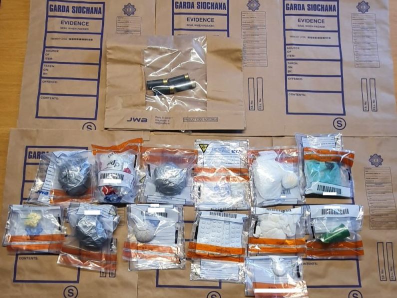 Two men arrested as gardaí seize drugs worth €120k and ammunition