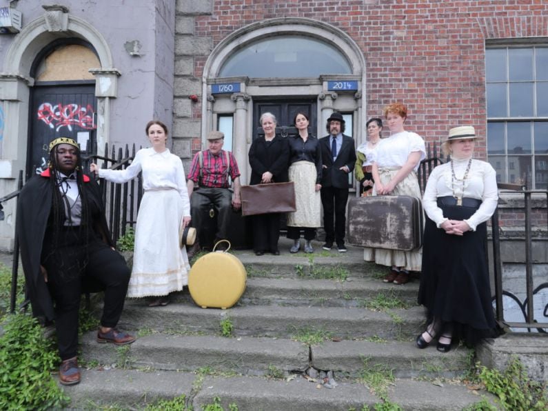 Protest held outside landmark James Joyce building in Dublin