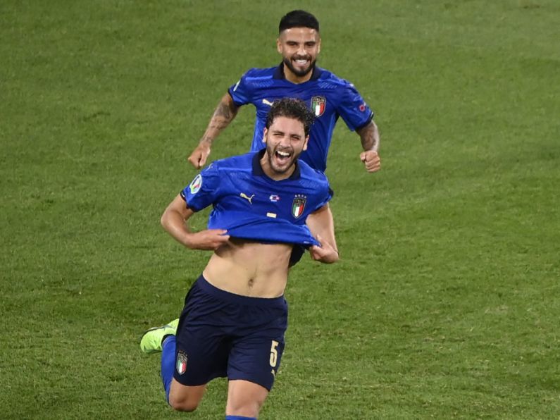 Italy become the first team to qualify for the knockout stages of Euro 2020