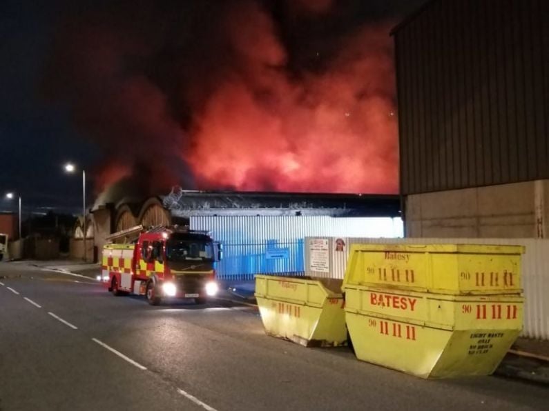 Fire at Belfast recycling plant ‘started deliberately’