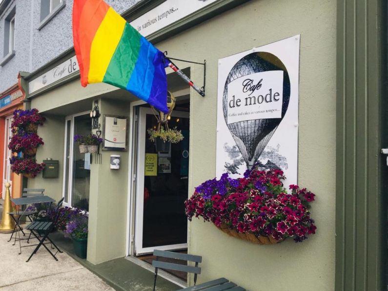 Pride flag burned outside cafe in Co Carlow