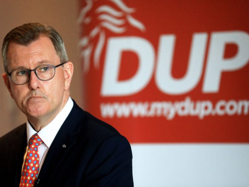 DUP leader backs apology over party members’ past LGBT remarks