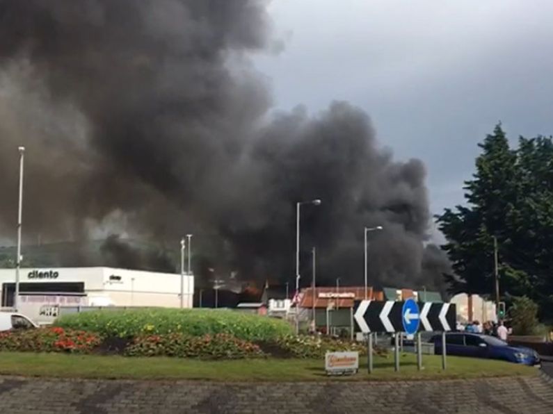 Major fire in Tyrone after coffin makers ‘hit by lightning’