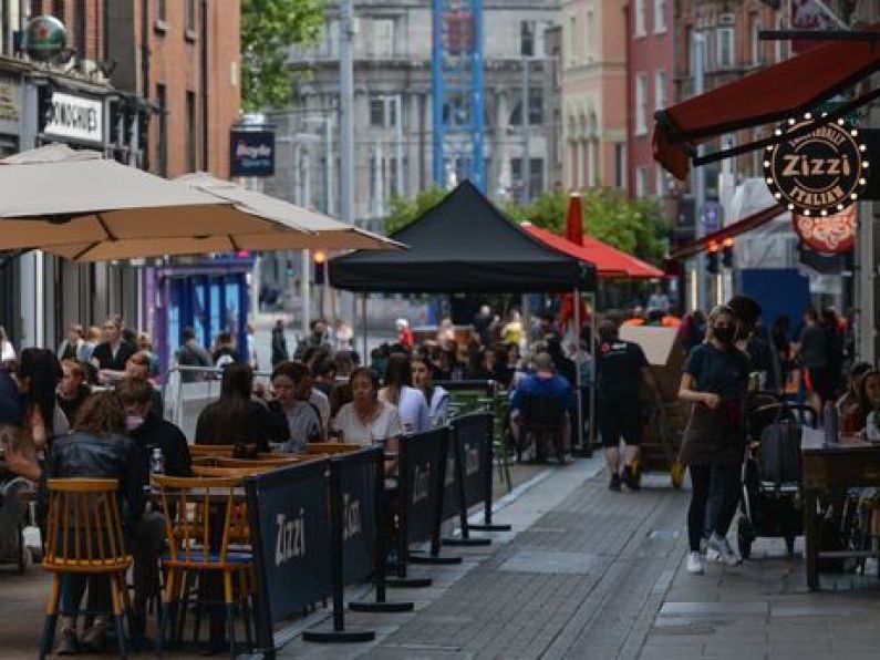 Footfall in Dublin city centre up 89% since outdoor dining return