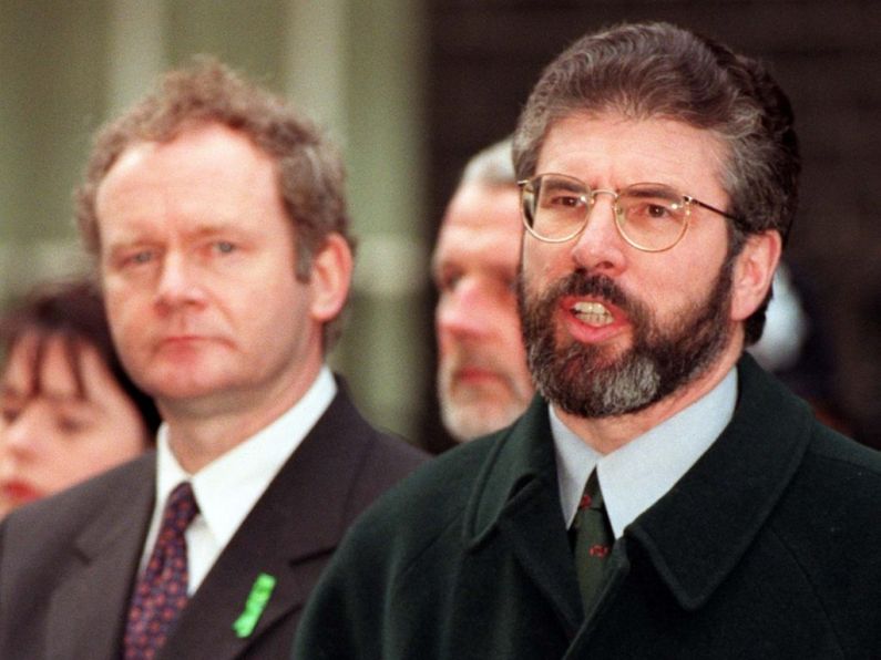 Sinn Féin leader told Blair on his first day in office: 'I’m committed to peace'