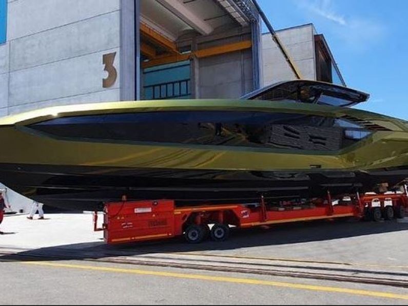 McGregor shows off his new Lamborghini superyacht