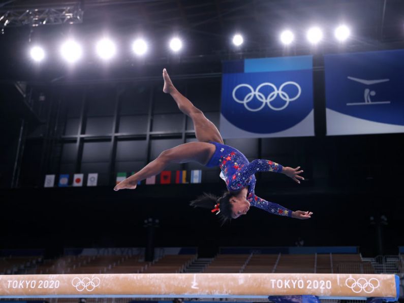 Simone Biles remains on track for six golds at Tokyo Games