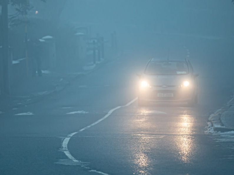 Met Éireann issues warning for freezing fog and hazardous road conditions