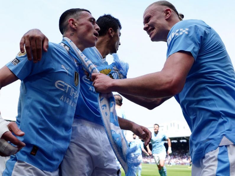 Man City take a step closer to a fourth straight title by thrashing Fulham