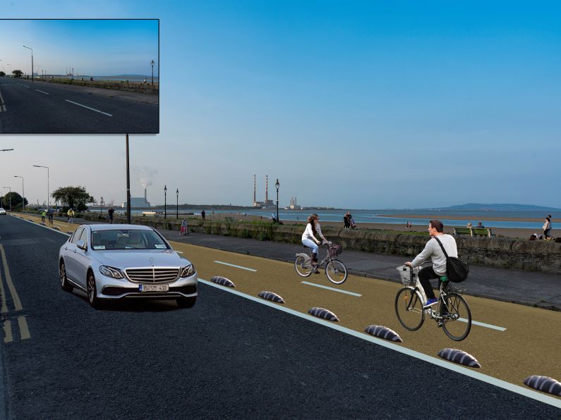 Sandymount cycleway: Council decided work did not require planning permission