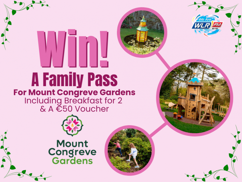 Win a Family Pass for Mount Congreve Gardens Plus Breakfast for 2 at the Stables Café and a €50 Voucher for The FOXFORD Shop