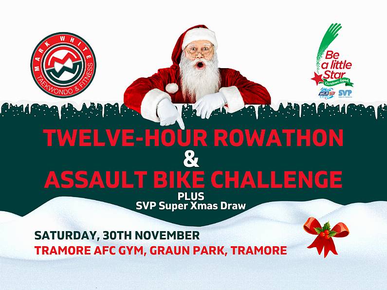 Mark White Fitness twelve-hour rowathon and Assault Bike challenge