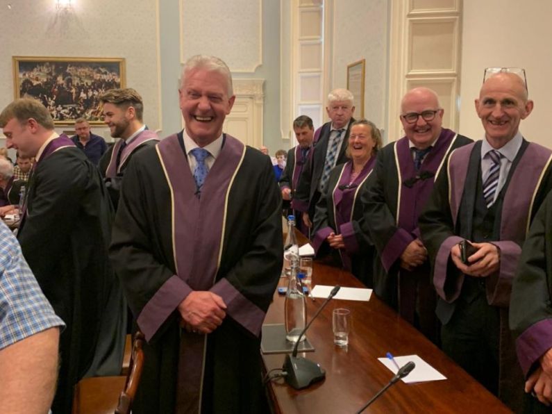 Councillor John O'Leary elected Mayor of Waterford City and County