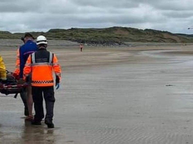 Multi-agency emergency services respond to Tramore casualty
