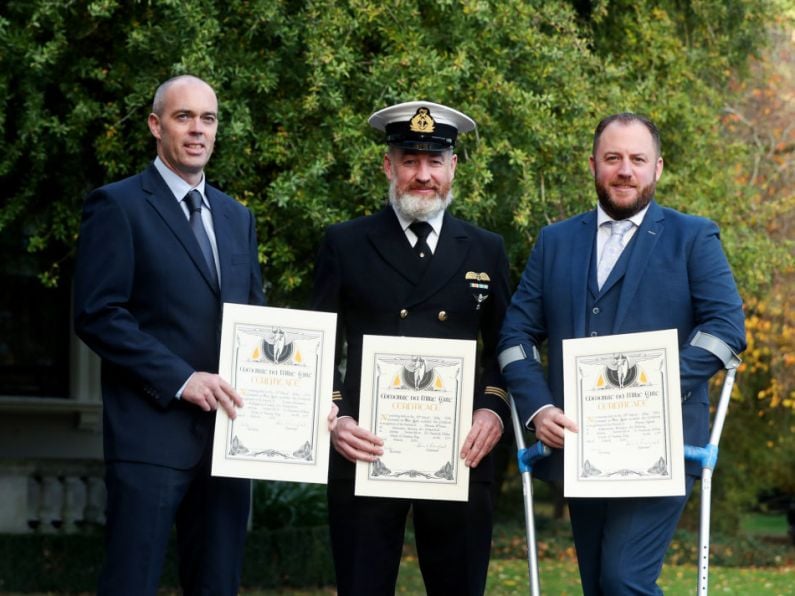 National Bravery Award for Waterford-based Rescue 117