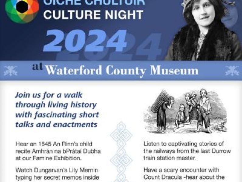 Culture Night 2024 - Friday September 20th