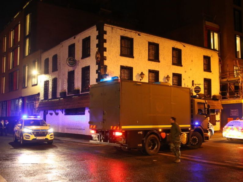 Army bomb disposal team carries out controlled explosion at homeless hostel