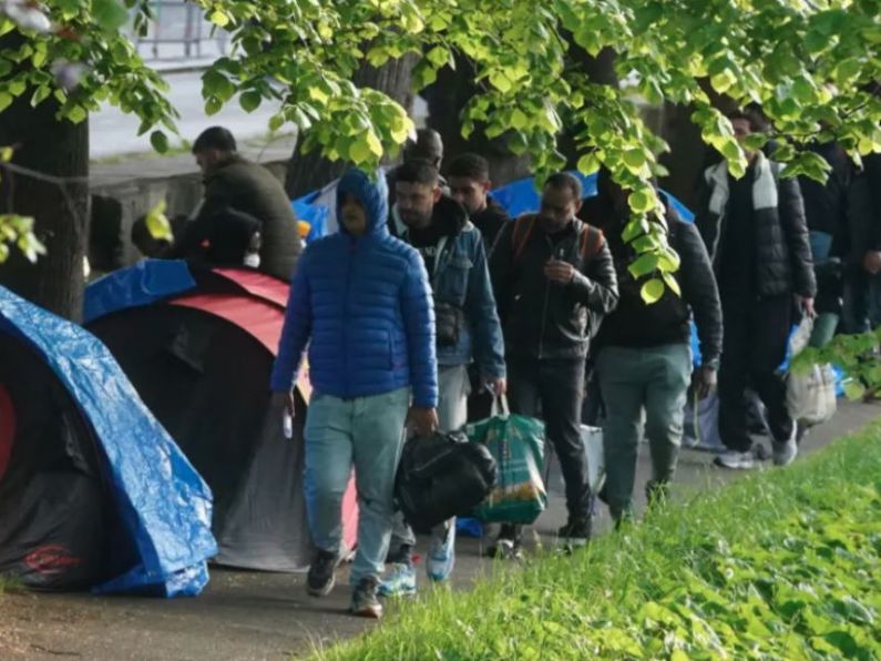 163 migrants removed from camp in Dublin