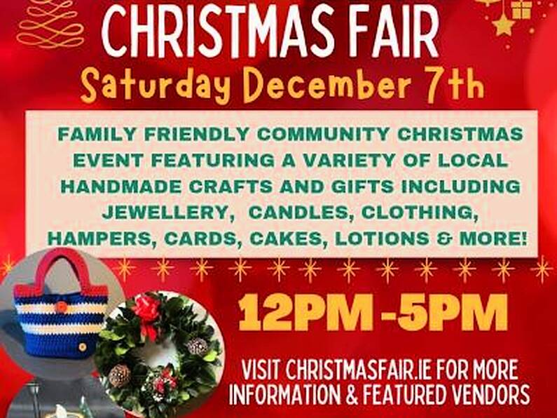 Cill Barra Ballybeg Christmas Fair -  Saturday December 7th