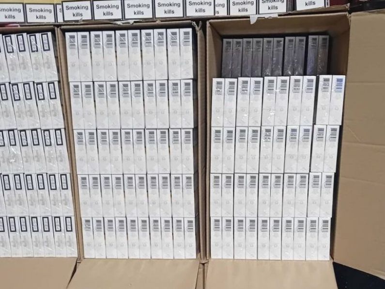 Over 9.5 million cigarettes worth €8 million seized at Rosslare Europort