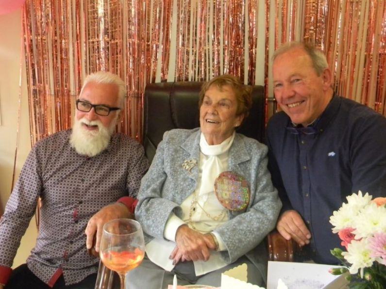 Doreen Keane turns 100 in Dungarvan Community Hospital