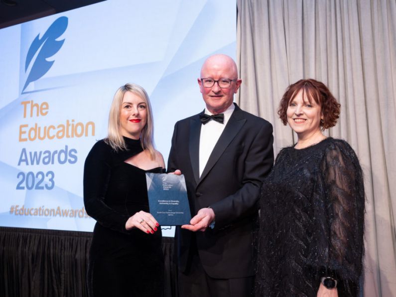 SETU announced as winner of the Excellence in Diversity, Inclusivity and Equality Award at the Education Awards 2023